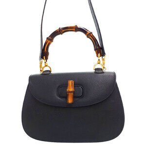 GUCCI Bamboo Top Handle Handbag